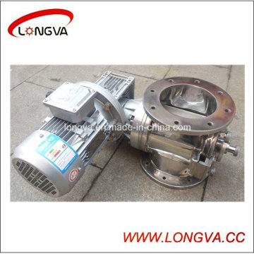 Válvula rotativa fácil de limpiar de acero inoxidable de alta calidad